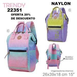 22351 Mochila Trendy
