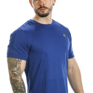 Camiseta elástica ARES (azul)