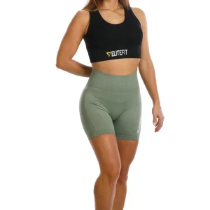 Leggins Cortos HERA (verde militar)