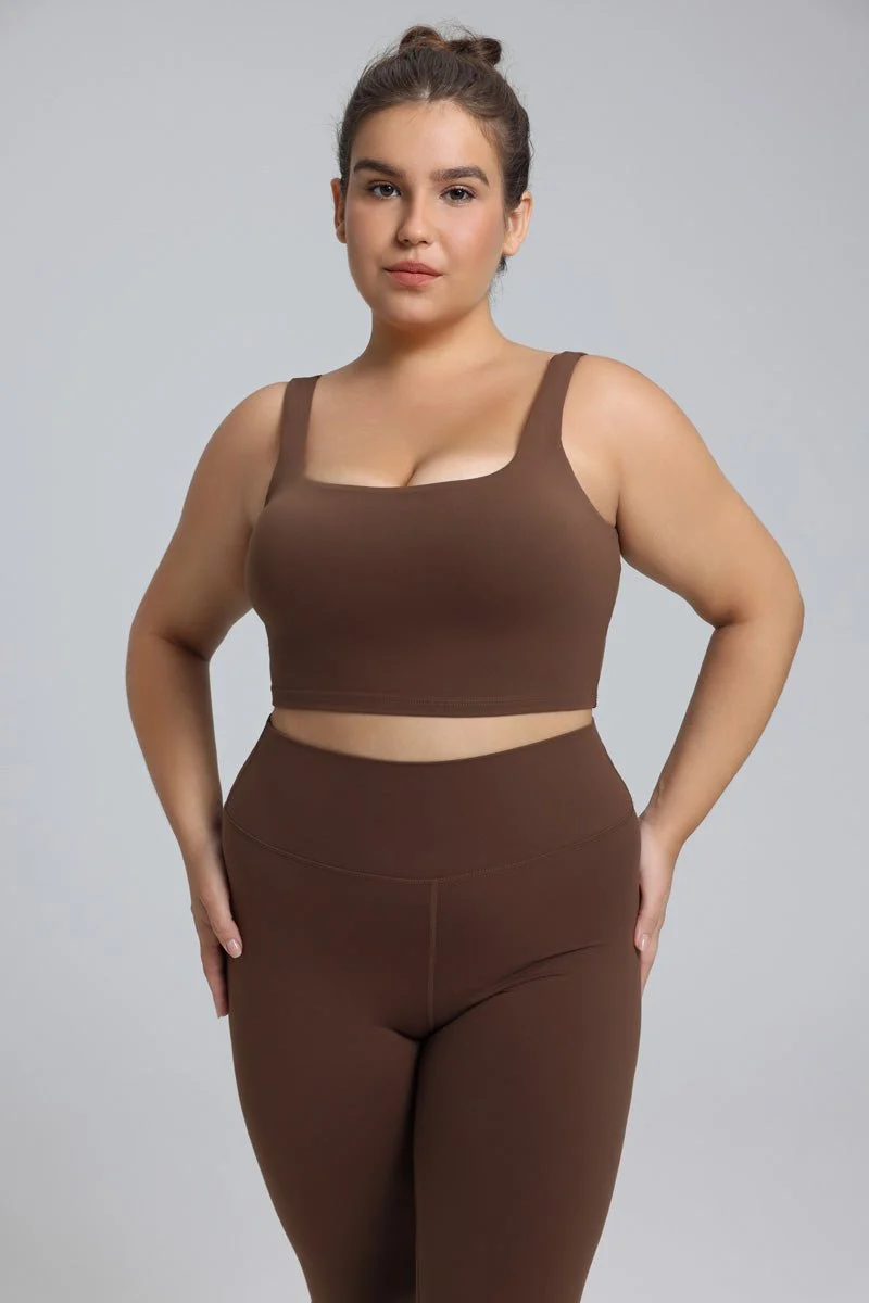 Plus Size Naked Feel Yoga Pants - Imagen 7
