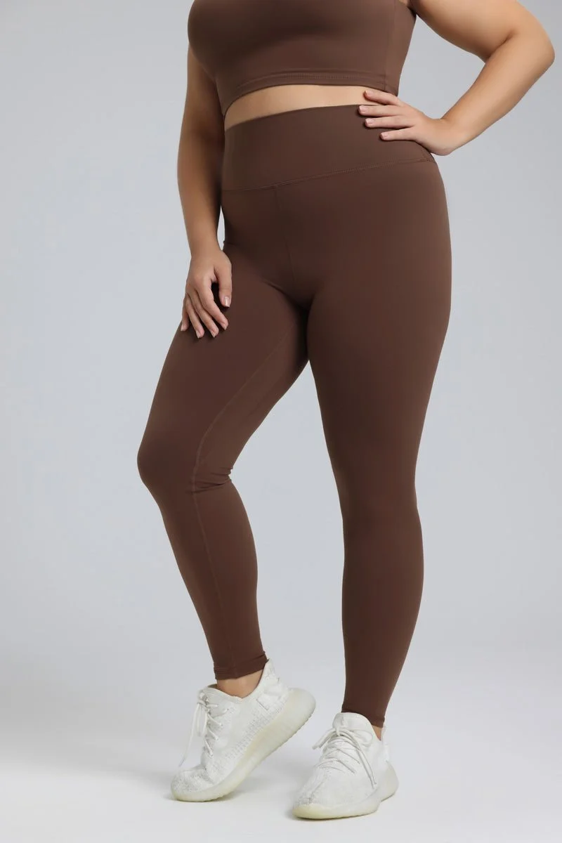 Plus Size Naked Feel Yoga Pants - Imagen 6