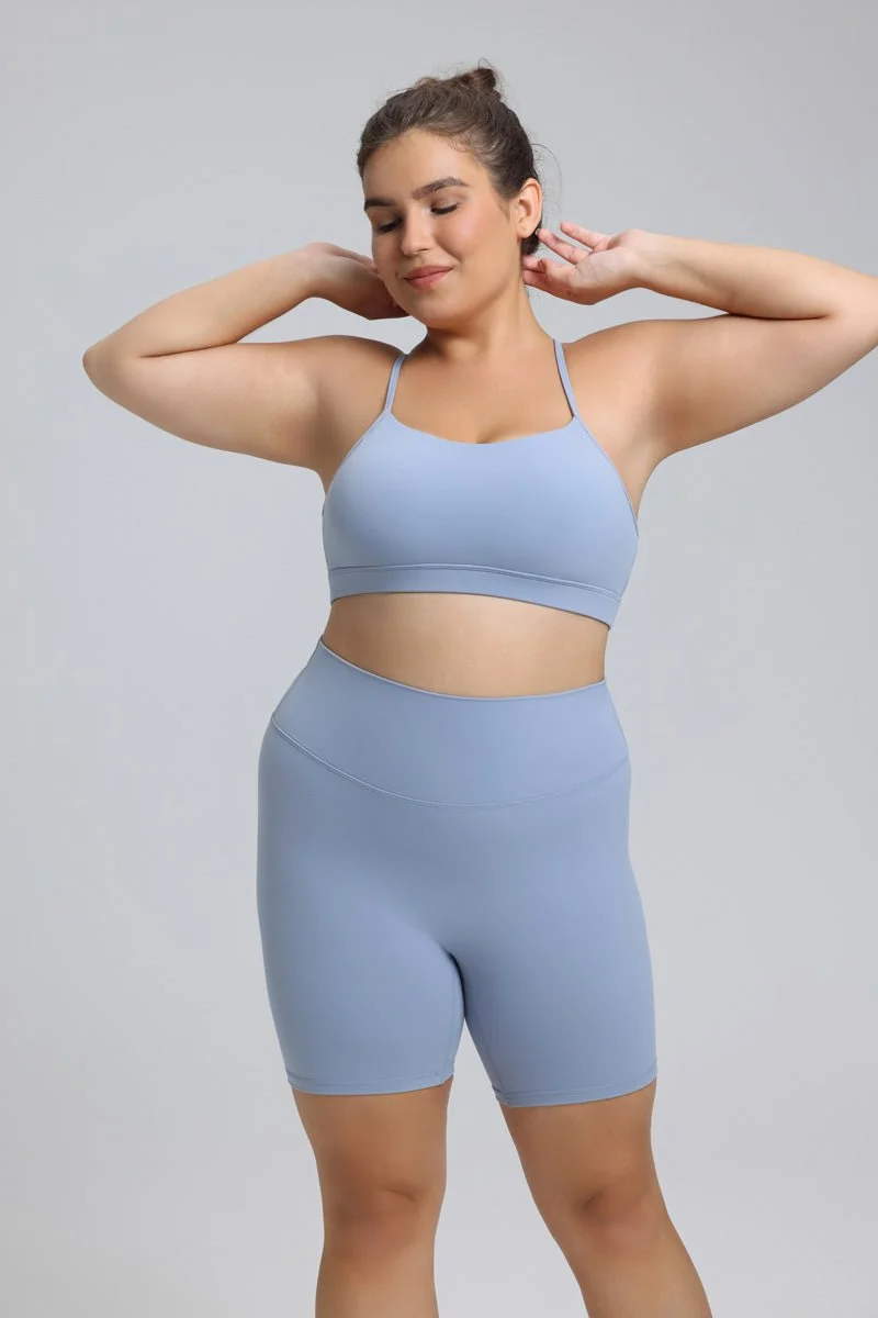 Plus Size Y-Back Yoga Bra - Imagen 2