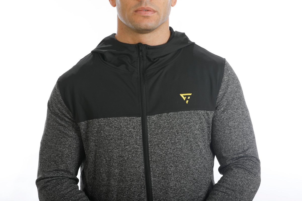 Sudadera HEFEST (gris/negro) - Imagen 8
