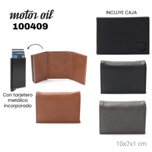 100409 Billetera /tarjetero MOTOR OIL