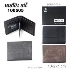 100505 BILLETERA HOMBRE MOTOR OIL RFID