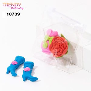 10739 Gomita Trendy  (blister x 4)  PRECIO UNITARIO