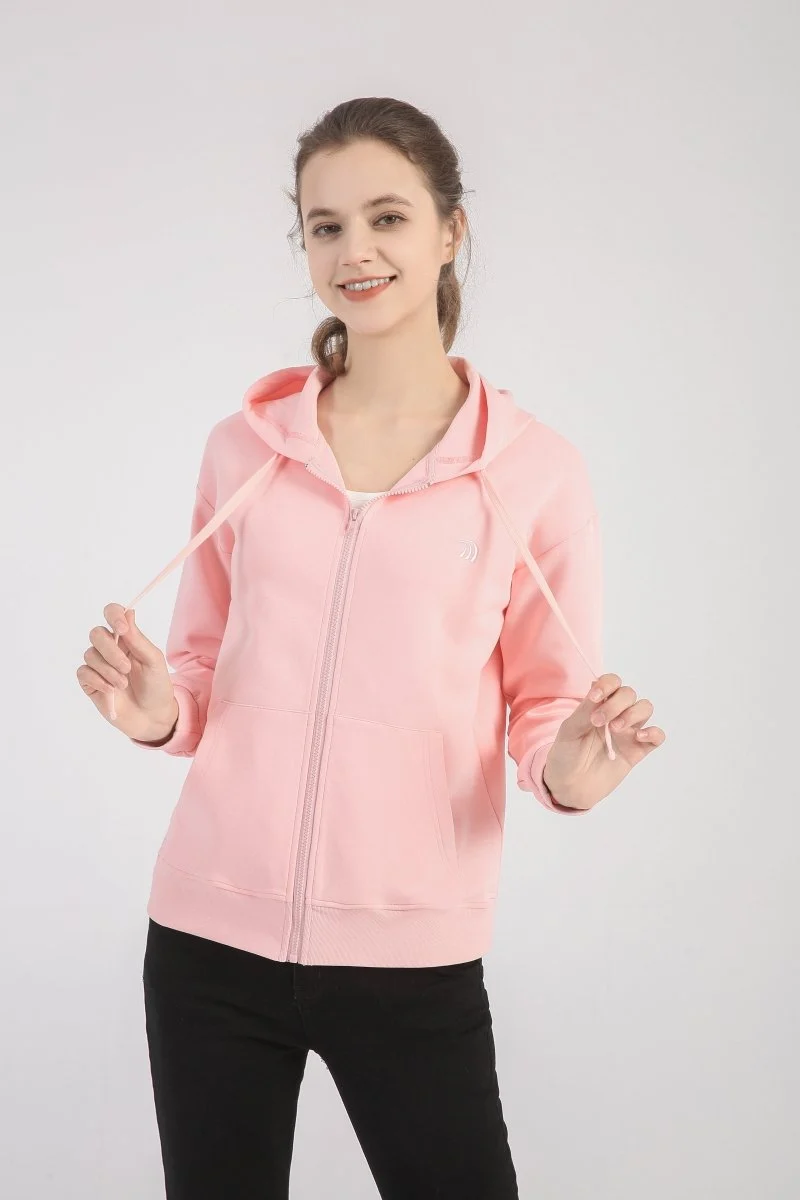 Women's Zip-Up Sports Hoodie - Imagen 2