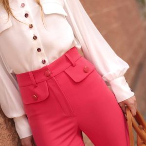 Pantalón Tina fresa