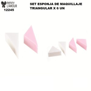 12245 SET ESPONJA MAQUILLAJE