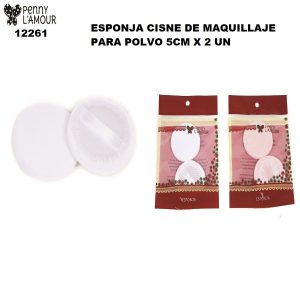 12261 SET ESPONJA CISNE PARA POLVO