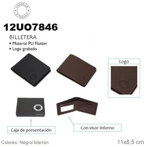 12UO7846  Billetera PU Hombre