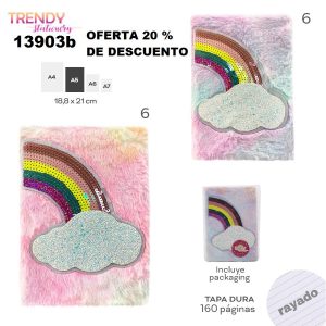 13903B –  Cuaderno Trendy Stationery T2