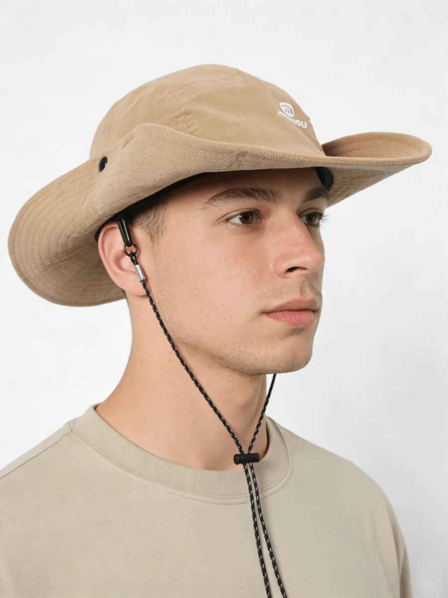 UPF 50+ Corduroy Bucket Hat - Imagen 7