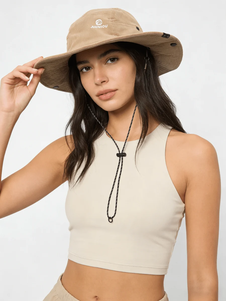 UPF 50+ Corduroy Bucket Hat - Imagen 3