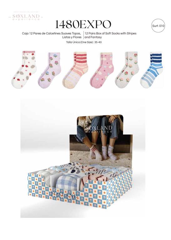 Calcetines Tacto Suave Mujer de Soxland. 1480 - Imagen 2
