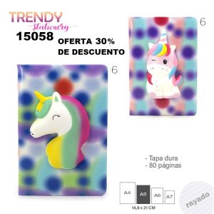 15058 – Cuaderno Trendy Stationery