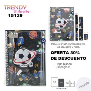 15139 – Set Trendy Stationery