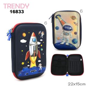 16833 Cartuchera 3D Trendy