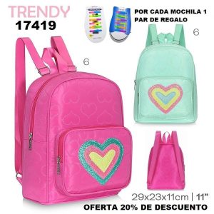 17419 Mochila Infantil Trendy
