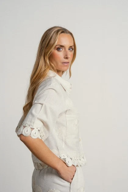 Camisa Lino SMF - Imagen 4