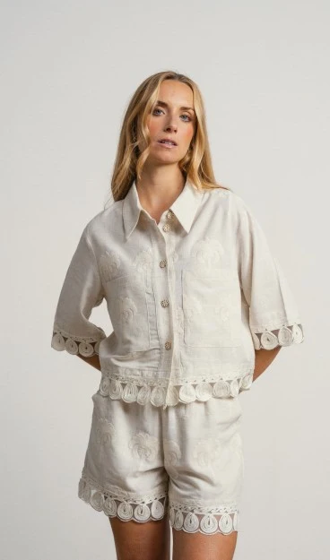 Camisa Lino SMF - Imagen 2