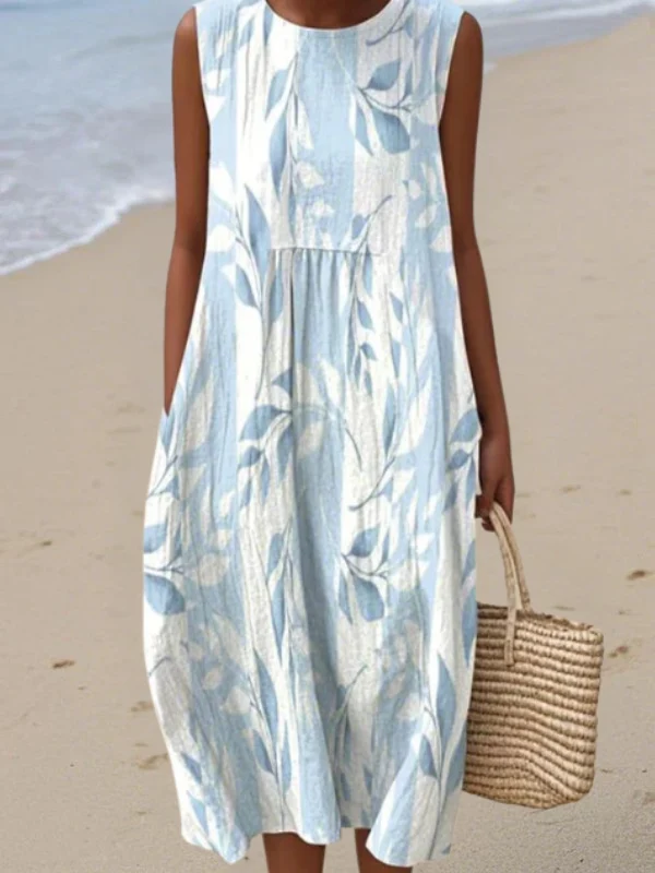 Vestido Midi Hoja - Joy - Imagen 2