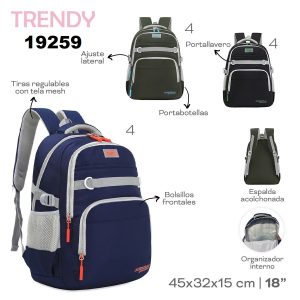 19259 Mochila Trendy