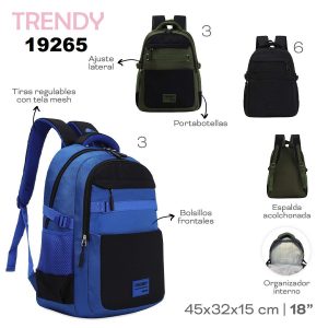 19265 Mochila Trendy