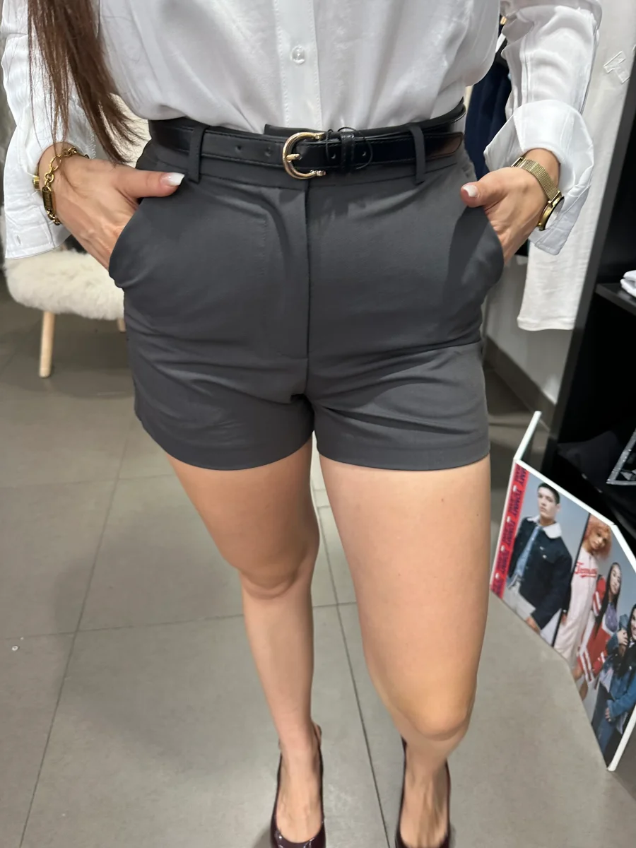 Pantalón Tiffosi corto chino gris - Imagen 8