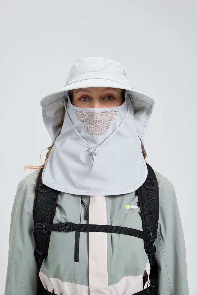 UPF 50+ Fishing Hat with Face Protection - Imagen 7