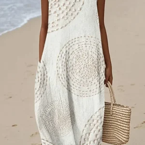 Vestido Casual Retro - Luna