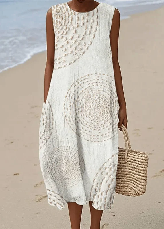 Vestido Casual Retro - Luna - Imagen 2