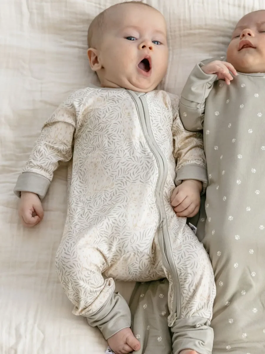 PIJAMA DE BAMBÚ CON CREMALLERA BABY LION