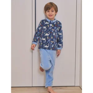 Pijama de Niño Coralina Estampado Dinosaurios de Muslher. 252604