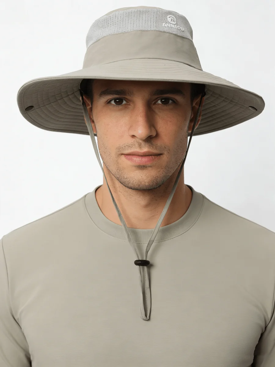 UPF 50+ Bucket Hat with Face & Neck Cover - Imagen 6