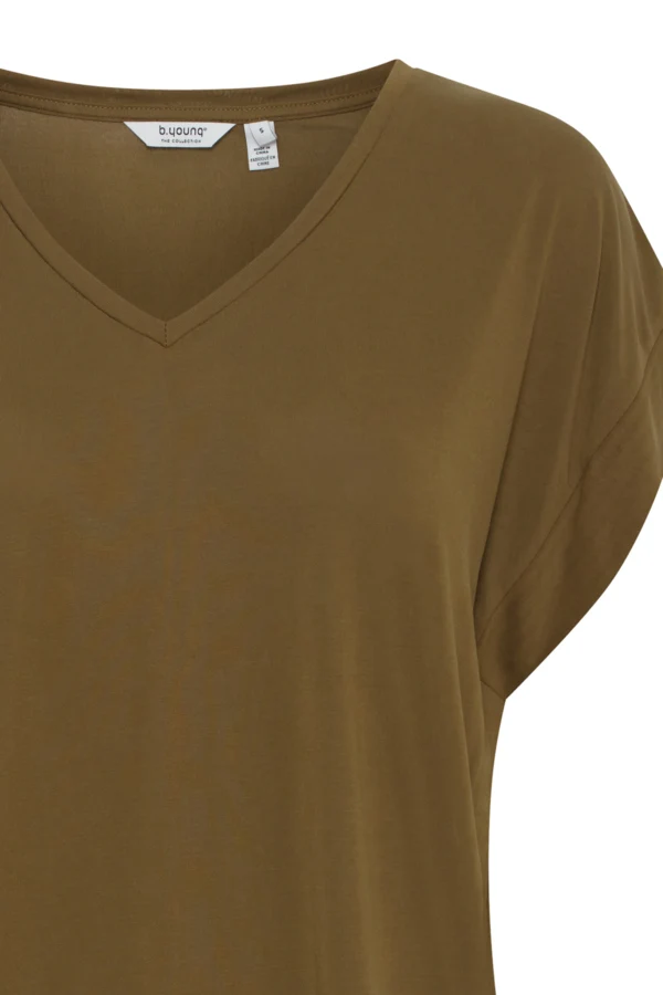 Camiseta detalle hombro BYPERL BYOUNG - Imagen 4
