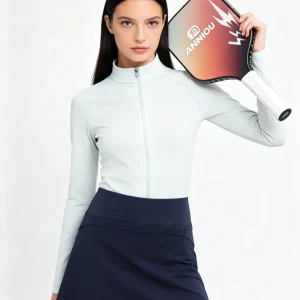 UPF 50+ High-Waist Pickleball Skirt