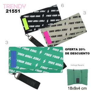 21551 Billetera Trendy