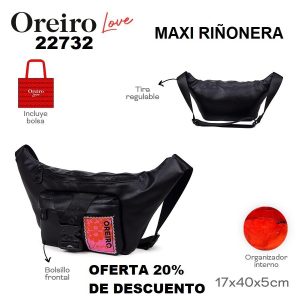 22732 Maxi Riñonera Oreiro Love