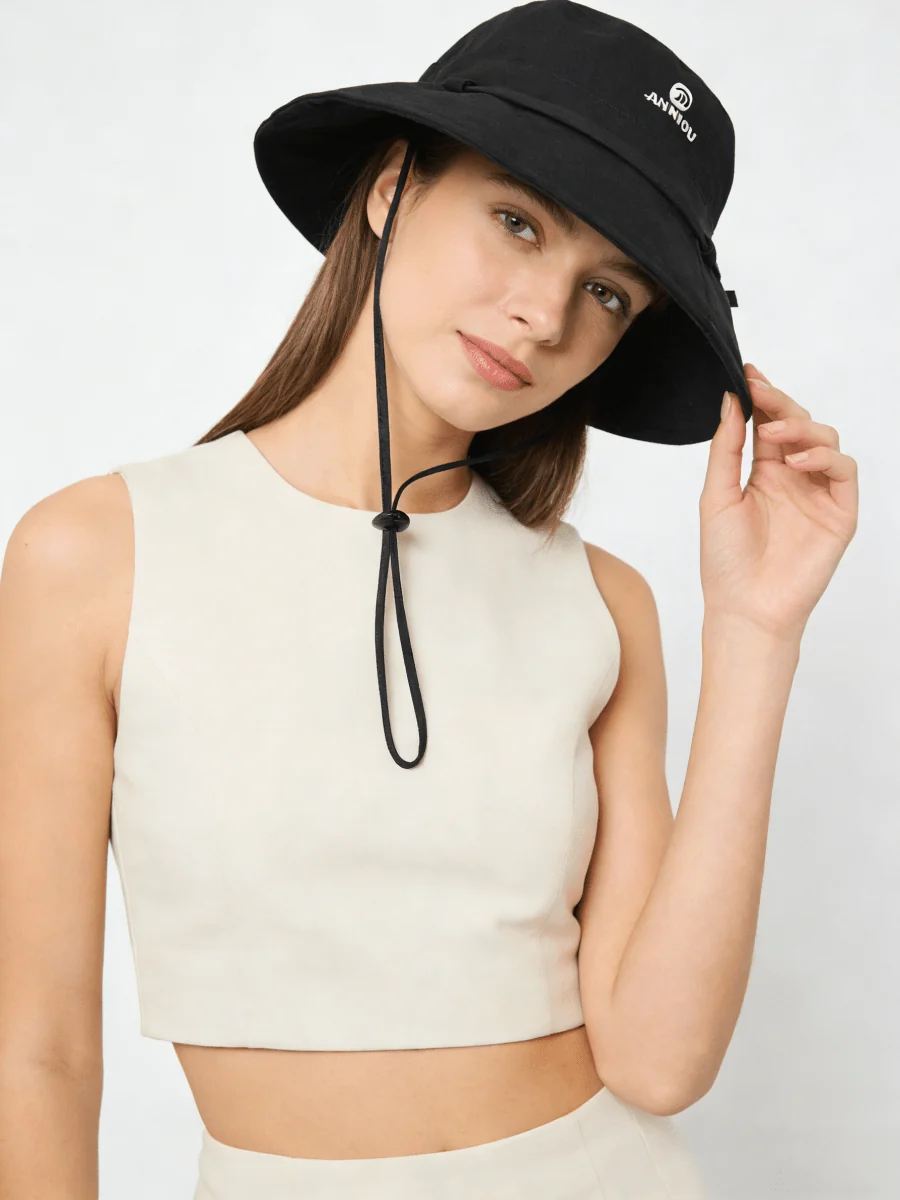 UPF 50+ Bow Bucket Hat