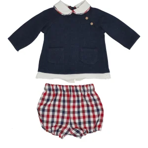 CONJUNTO PANTALÓN Y JERSEY MARINO