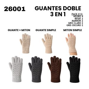 26001 GUANTE DOBLE