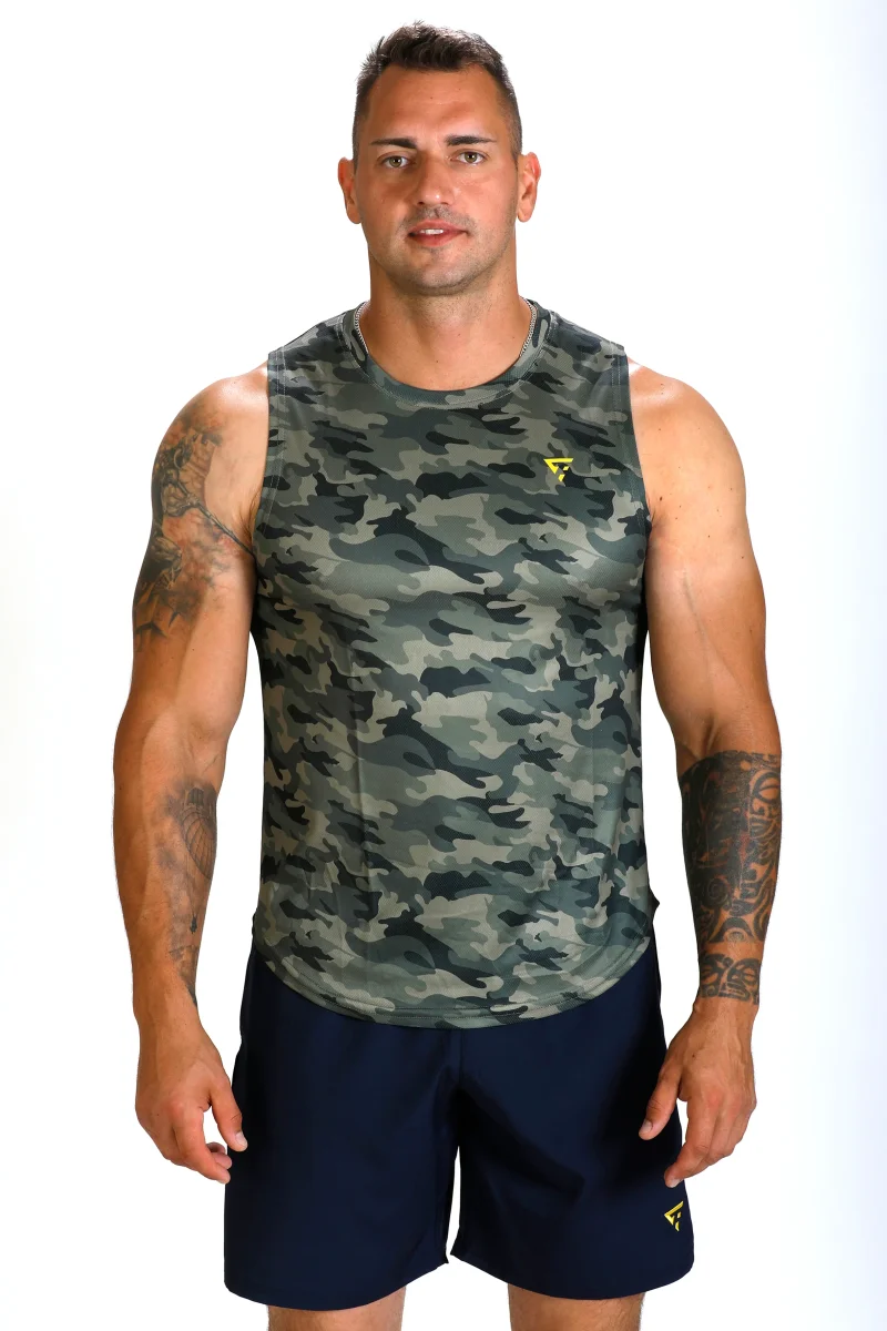 Camiseta HADES (verde militar) - Imagen 2