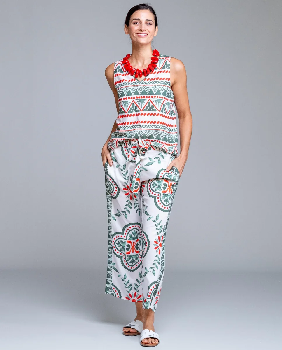 Pantalón estampado SEÑORETTA - Imagen 7