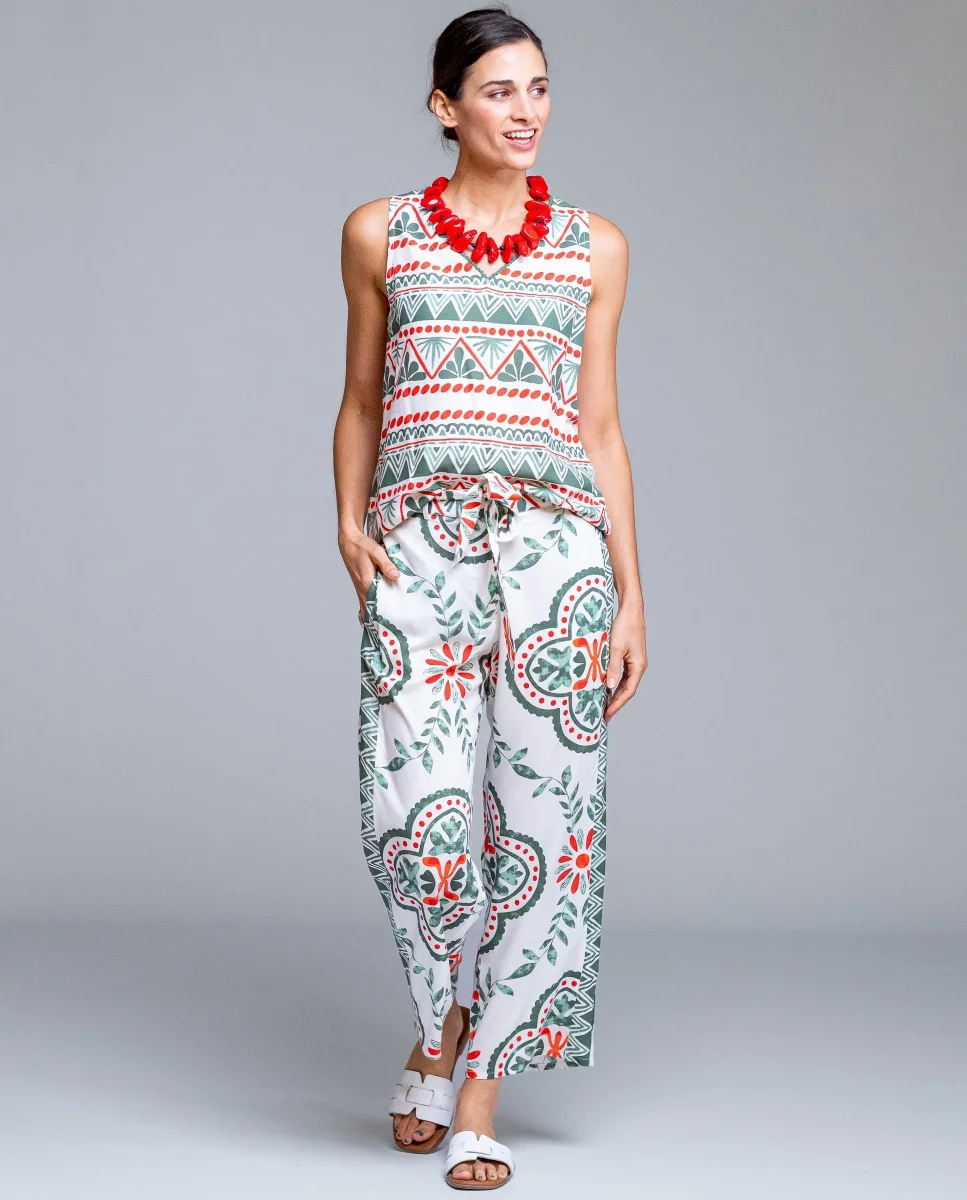 Pantalón estampado SEÑORETTA - Imagen 6