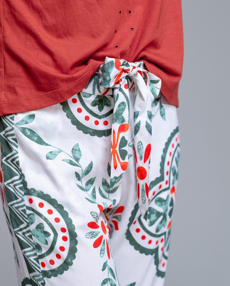 Pantalón estampado SEÑORETTA - Imagen 3