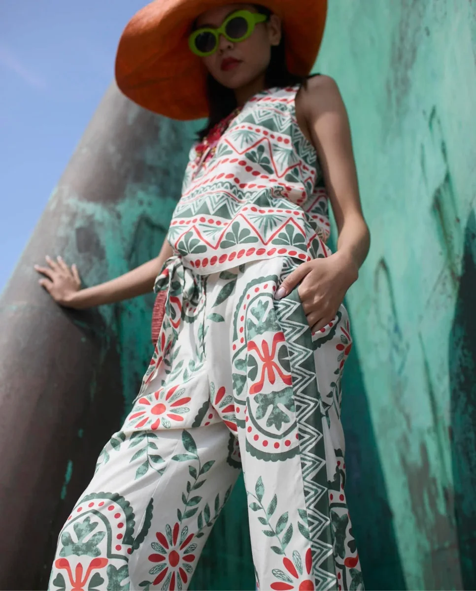 Pantalón estampado SEÑORETTA - Imagen 2