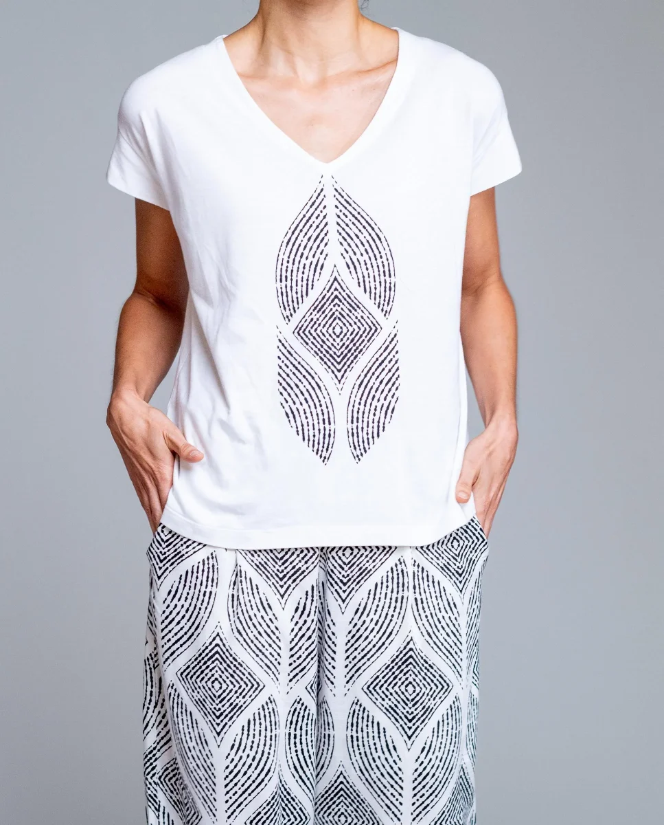 Camiseta GEOMETRÍA LINEAL SEÑORETTA - Imagen 3
