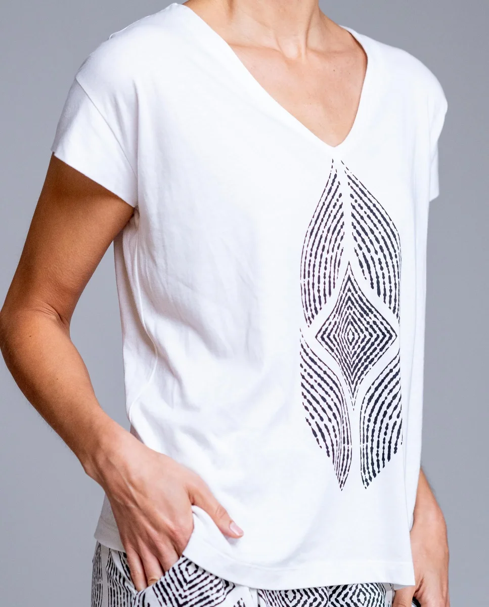 Camiseta GEOMETRÍA LINEAL SEÑORETTA - Imagen 4