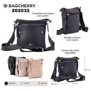 262032 Mini Bandolera Bagcherry